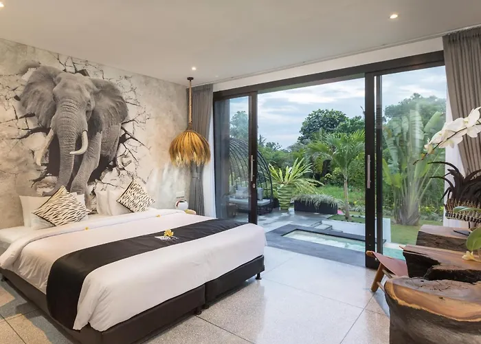 Zebra Hidden Gem With Private Pool, Billiard, Massage & Private Cook In Villa Ubud